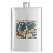 Het wordt niet makkelijker fietsen flacon (Voorkant)