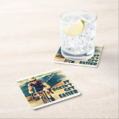 Het wordt niet makkelijker fietsen kartonnen onderzetters (Insitu)