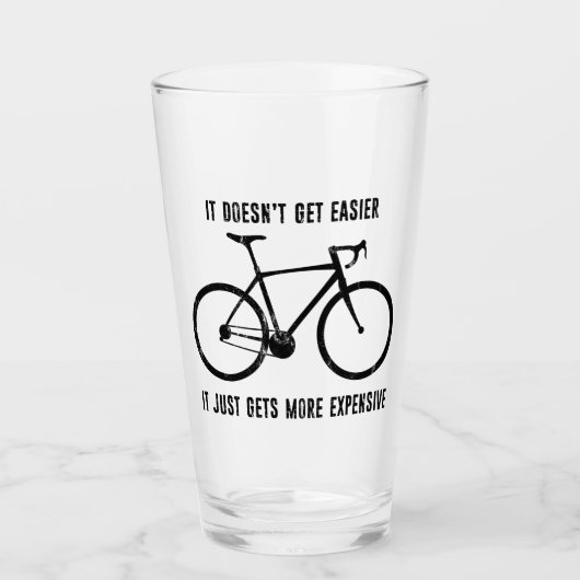 Het wordt niet makkelijker, het wordt alleen maar  glas (Voorkant)