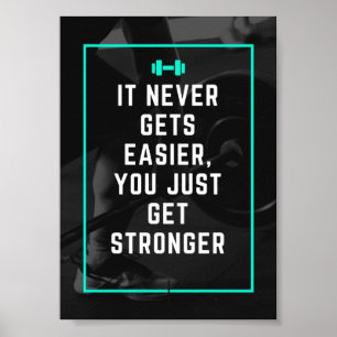 Het wordt nooit eenvoudiger om te inspireren door poster