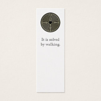 Het wordt opgelost door te lopen. mini visitekaartjes