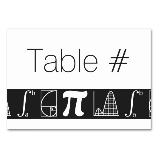 Het wordt opgeteld in zwarte tafel Kaart (Voorkant)