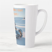 Het wordt tijd dat ik een cadeautje krijg, Kerstma Latte Mok (Rechts)