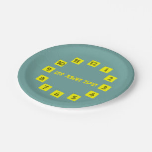 Het wordt tijd! Papieren Bord