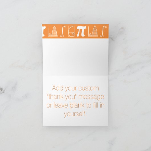 Het wordt toegevoegd in Oranje Dank u Kaart (Binnen)