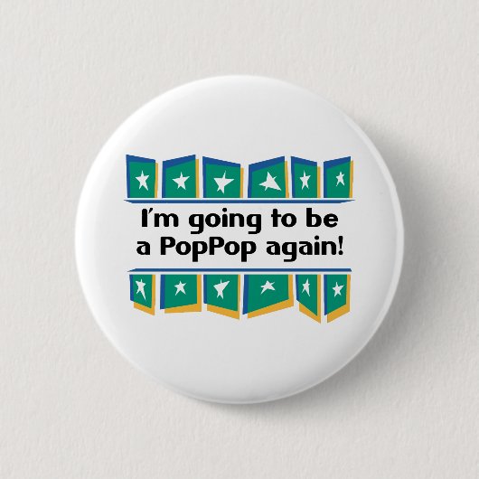 Het wordt weer een PopPop! Ronde Button 5,7 Cm (Voorkant)