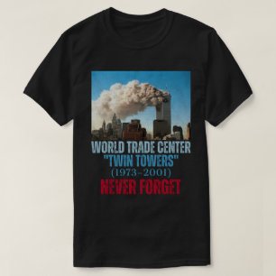 Het World Trade Center (1973-2001), de Twin Towers T-shirt