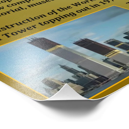 Het World Trade Center Foto Afdruk (Hoek)