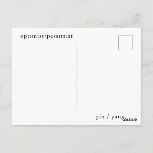 Het WORST is nog niet... Briefkaart (Achterkant)