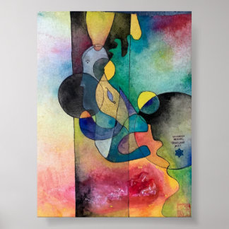 Het Wounded Healer Art Poster