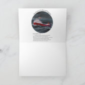 HET WRAK VAN DE EDMUND FITZGERALD BEDANKKAART (Binnen)