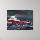 HET WRAK VAN DE EDMUND FITZGERALD CANVAS AFDRUK (Voorkant)