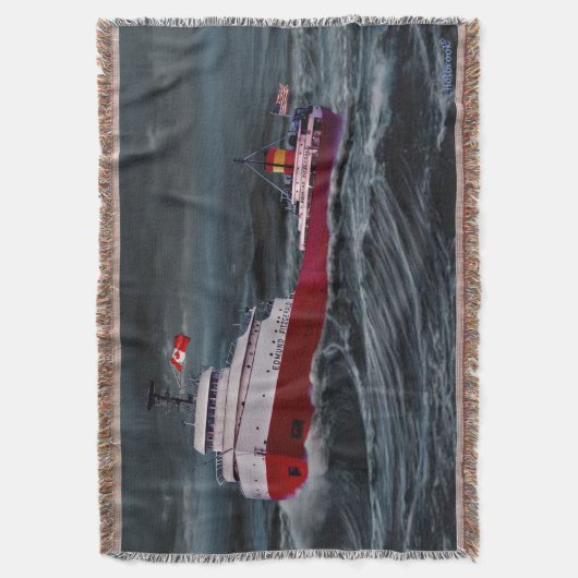 HET WRAK VAN DE EDMUND FITZGERALD DEKEN (Voorkant Verticaal)