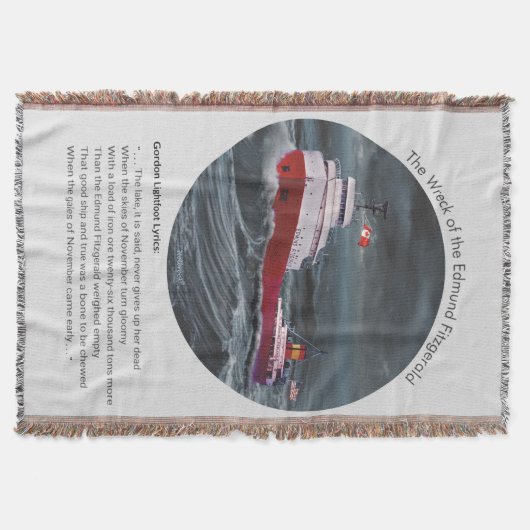 HET WRAK VAN DE EDMUND FITZGERALD DEKEN (Voorkant)