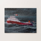 HET WRAK VAN DE EDMUND FITZGERALD LEGPUZZEL (Horizontaal)