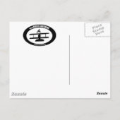 het wRIGHT BROTHERS-briefkaart Briefkaart (Achterkant)