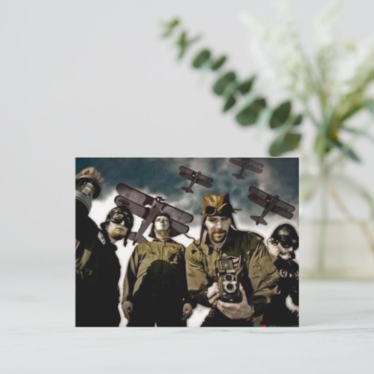 het wRIGHT BROTHERS-briefkaart Briefkaart (Staand voorkant)