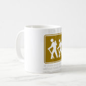 Het wrijven is goedkoper dan het verhitten van de koffiemok (Voorkant links)