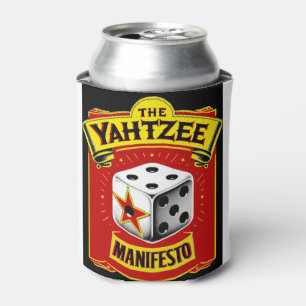 Het Yahtzee Manifest Koelbox Blikjeskoeler