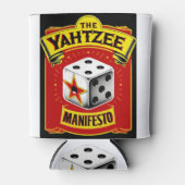 Het Yahtzee Manifest Koelbox Blikjeskoeler (Voorkant)