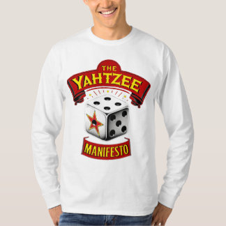 Het Yahtzee Manifest met lang Sleeve T T-shirt