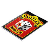 Het Yahtzee Manifest Notitieboek (Linkerzijde)