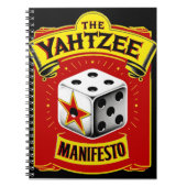 Het Yahtzee Manifest Notitieboek (Voorkant)