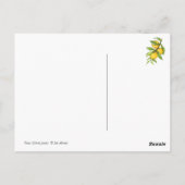 Het Yuzu Collectie Briefkaart (Achterkant)