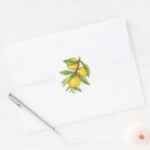 Het Yuzu Collectie Ronde Sticker (Envelop)
