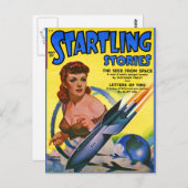 Het zaad uit de ruimte! briefkaart (Voorkant / Achterkant)