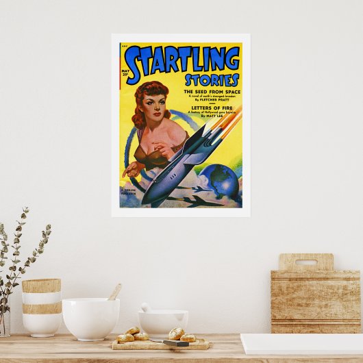 Het zaad uit de ruimte! poster (Keuken)