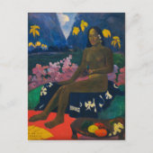 Het zaad van de Areoi Fine Art Gauguin Briefkaart (Voorkant)
