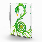 het zaad van een nieuw briefkaart voor het drukken fotoblokken (Rechts)