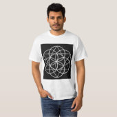 het zaad van life star van david t-shirt (Voorkant volledig)