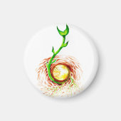 Het zaadje van het poster van het levenscanvas dru magneet (Voorkant)