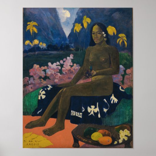 Het zaaigoed van de Areoi door Gauguin - Poster (Voorkant)
