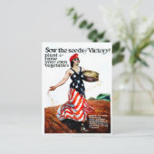 Het zaaigoed van het Poster van de overwinning ver Briefkaart (Staand voorkant)