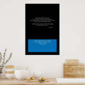 Het zachtste ding in het universum poster (Keuken)