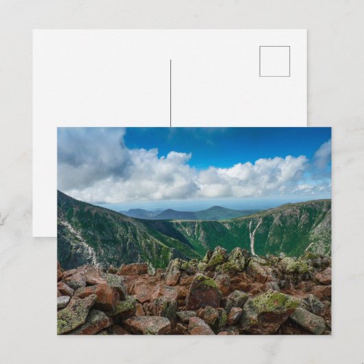 Het zadel, Baxter State Park, Maine Briefkaart (Voorkant / Achterkant)