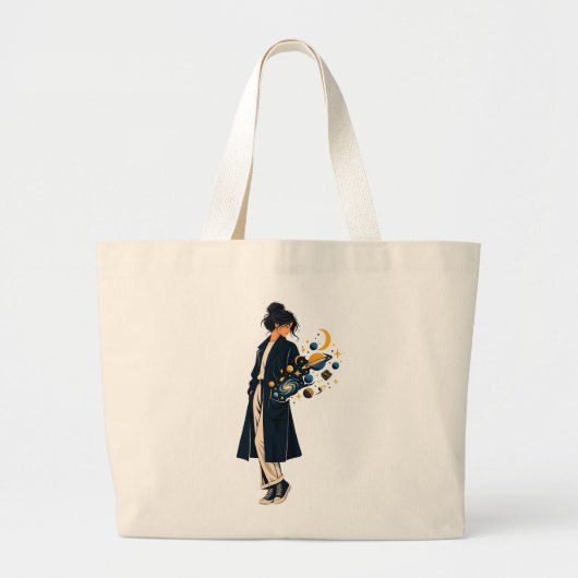 Het Zakuniversum Grote Tote Bag (Voorkant)