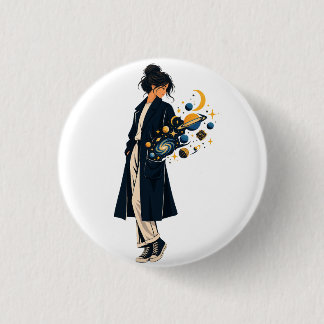 Het Zakuniversum Ronde Button 3,2 Cm
