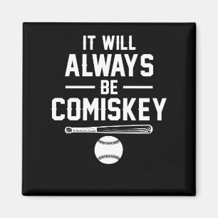HET ZAL ALTIJD COMISKEY Klassieke honkbal ZIJN Magneet