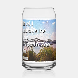 Het zal altijd de Tappan Zee voor me zijn Blikvorm Glas