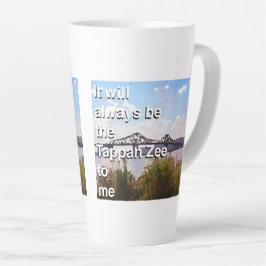 Het zal altijd de Tappan Zee voor me zijn Latte Mok