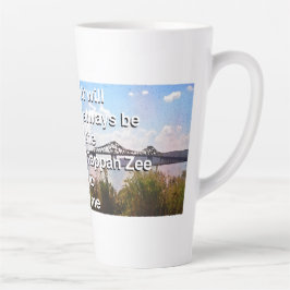 Het zal altijd de Tappan Zee voor me zijn Latte Mok