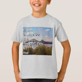 Het zal altijd de Tappan Zee voor me zijn T-shirt