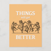 Het zal beter worden... pandemisch Briefkaart (Voorkant)