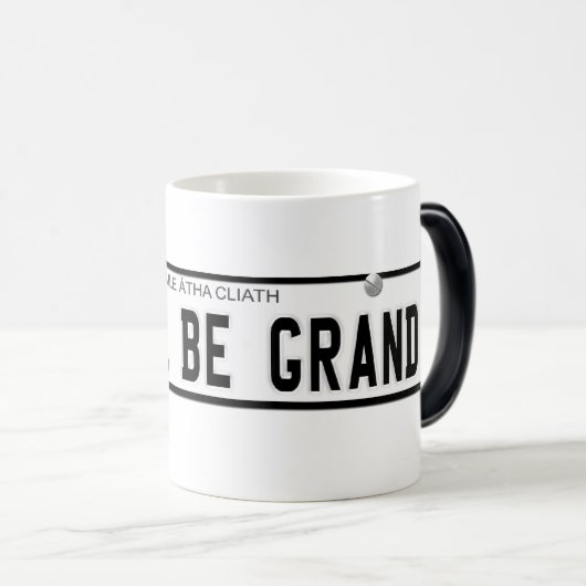 het zal een grote mok zijn (Voorkant rechts)