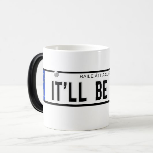 het zal een grote mok zijn (Voorkant links)