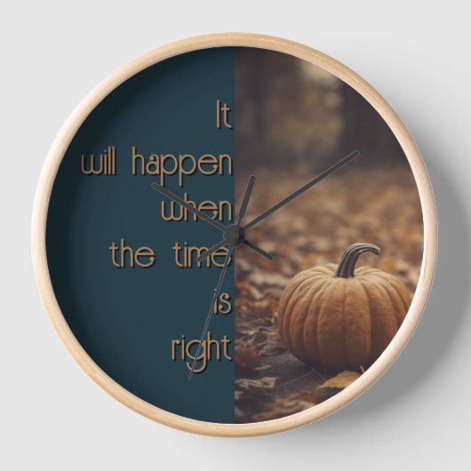 Het zal gebeuren wanneer de tijd rijp is (Voorkant)